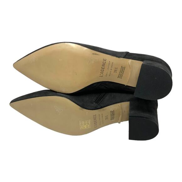 L'Agence Jeanne Block Heel Bootie Size 8.5 Brand New $545 MSRP - Picture 7 of 8